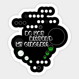 Circles Sticker